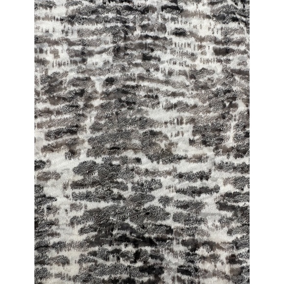 LNA Python Print Burnout Semi Sheer Boxy Crew Neck Cotton T Shirt Small - Picture 4 of 5